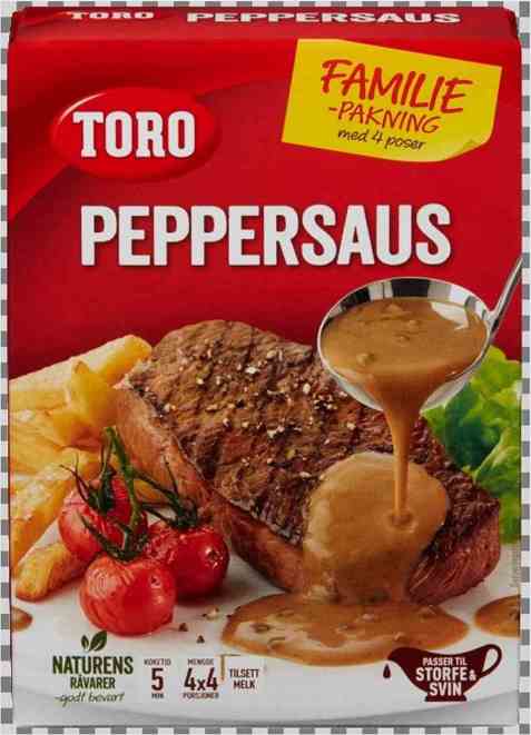 Bilde av Toro peppersaus økonomi. Bilde av Toro peppersaus økonomi.