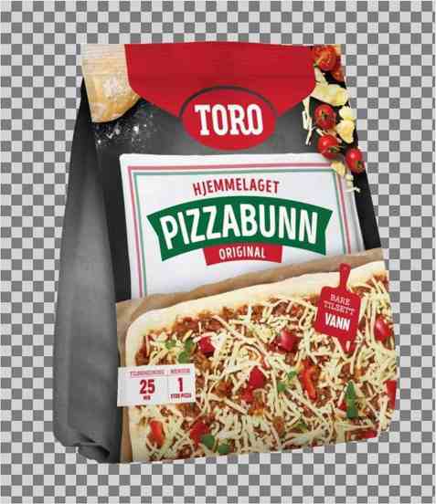 Bilde av Toro pizzabunn familiepakning. Bilde av Toro pizzabunn familiepakning.