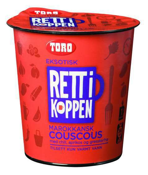 Bilde av Toro Rett i Koppen marokkansk couscous. Bilde av Toro Rett i Koppen marokkansk couscous.