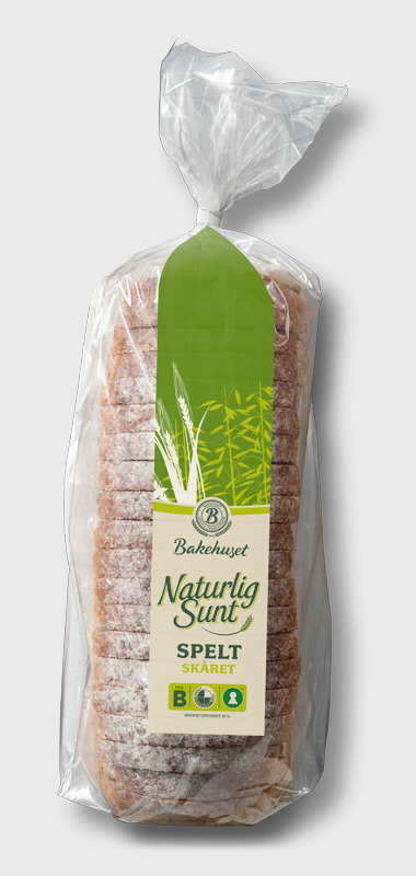 Bilde av Bakehuset naturlig sunt spelt skåret.