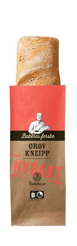 Bilde av Bakehuset bakerns ferske grov kneipp.
