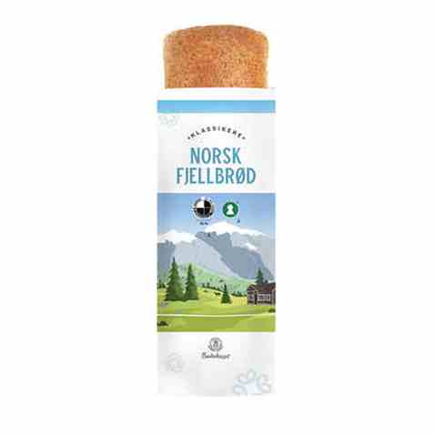 Bilde av Bakehuset norsk fjellbrød. Bilde av Bakehuset norsk fjellbrød.