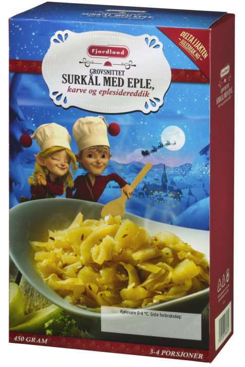 Bilde av Fjordland surkål familiepakning. Bilde av Fjordland surkål familiepakning.