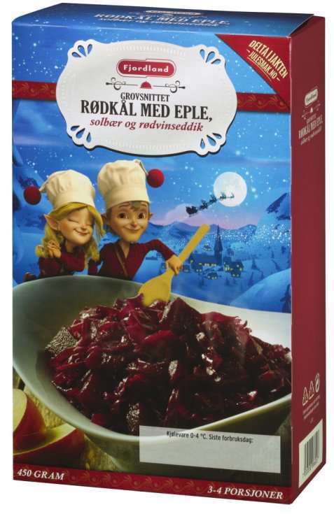 Bilde av Fjordland Rødkål familiepakning. Bilde av Fjordland Rødkål familiepakning.