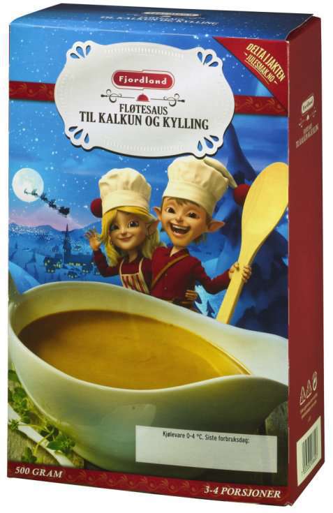 Bilde av Fjordland fløtesaus til kalkun.