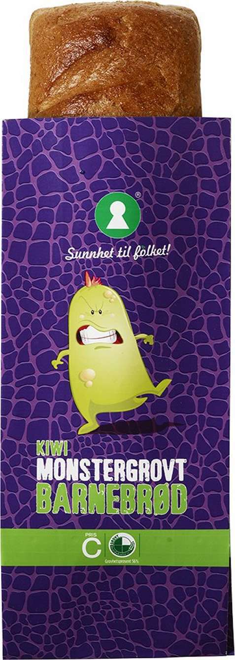 Bilde av Bakehuset kiwi monstergrovt barnebrød.