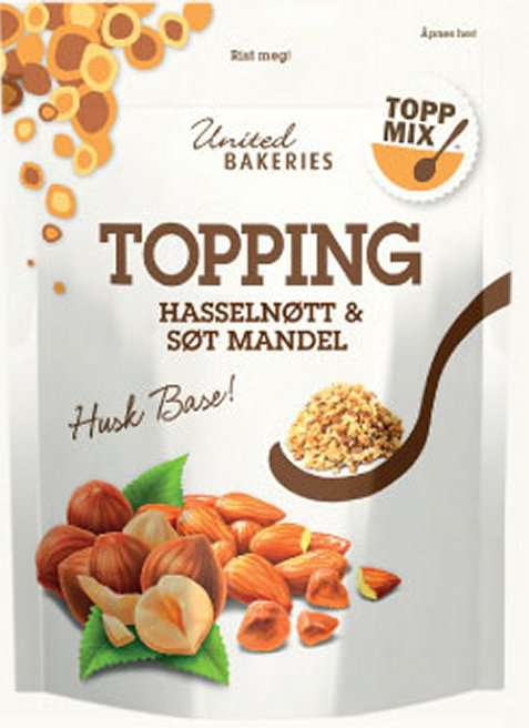 Bilde av Toppmix topping hasselnøtt og søt mandel.