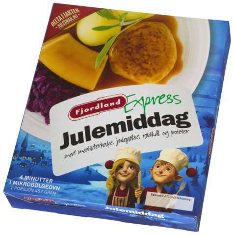 Bilde av Fjordland Julemiddag med rødkål.
