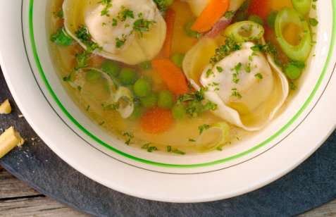 Bilde av Fjordland Cappelletti med grillet paprika og kremost. Bilde av Fjordland Cappelletti med grillet paprika og kremost.