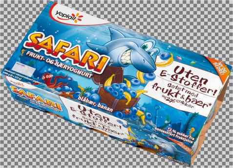 Bilde av Fjordland Yoplait Safari Hai. Bilde av Fjordland Yoplait Safari Hai.