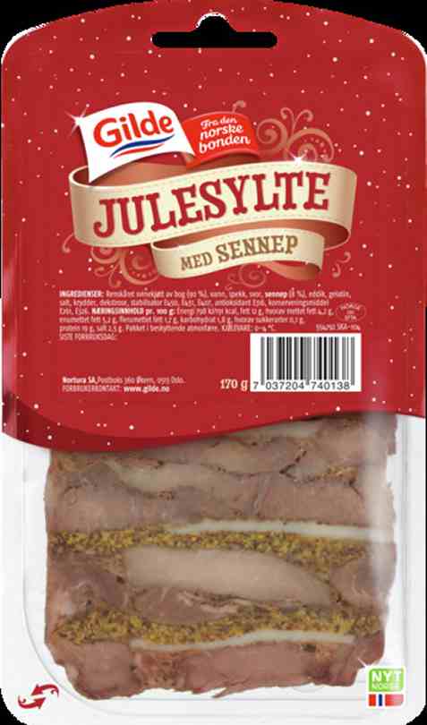 Bilde av Gilde Julesylte med sennep. Bilde av Gilde Julesylte med sennep.