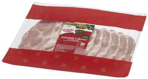 Bilde av Gilde Julestek i skiver - av svinenakke. Bilde av Gilde Julestek i skiver - av svinenakke.