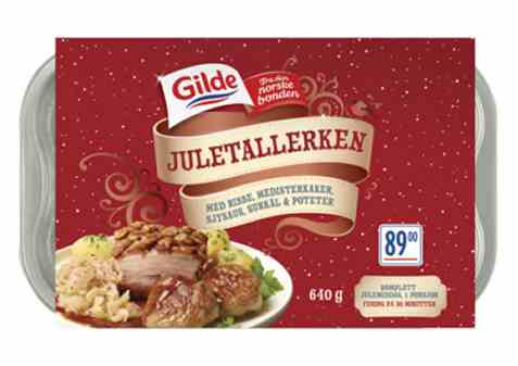 Bilde av Gilde Stekt ribbe m/tilbehør.