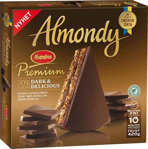 Bilde av Almondy Freia Premium 70 prosent. Bilde av Almondy Freia Premium 70 prosent.