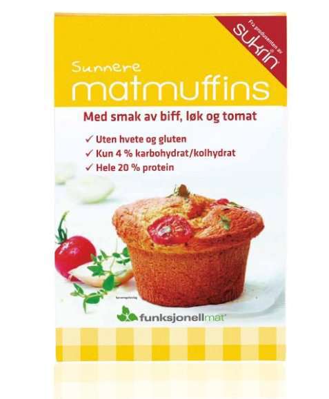 Bilde av Funksjonell mat Matmuffins. Bilde av Funksjonell mat Matmuffins.