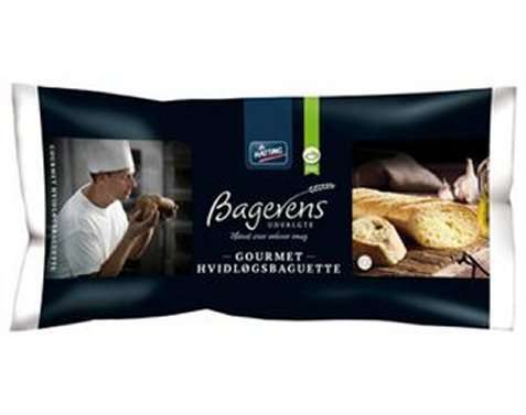 Bilde av Hatting Bagerens Utvalgte Gourmet Hvitløksbaguette.
