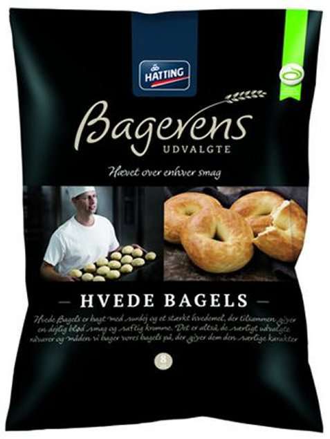 Bilde av Hatting hvetebagels. Bilde av Hatting hvetebagels.