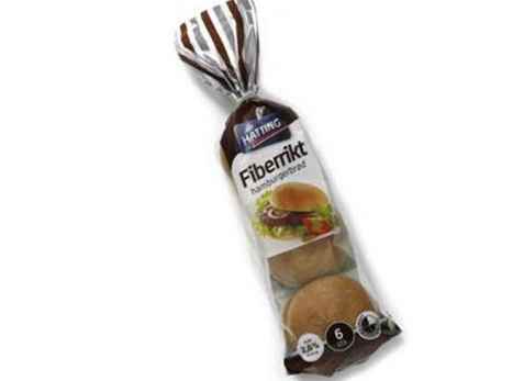 Bilde av Hatting Fiberrikt Hamburgerbrød. Bilde av Hatting Fiberrikt Hamburgerbrød.