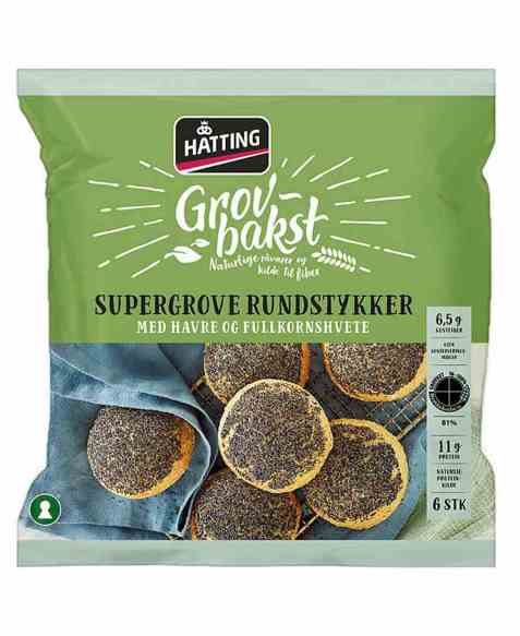 Bilde av Hatting rundstykker supergrove.