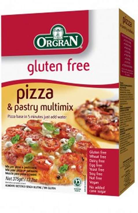 Bilde av Orgran glutenfri pizzabunn. Bilde av Orgran glutenfri pizzabunn.
