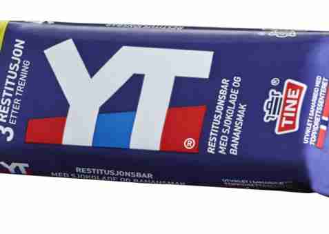Bilde av Tine YT Restitusjonsbar Sjokolade/Banan. Bilde av Tine YT Restitusjonsbar Sjokolade/Banan.