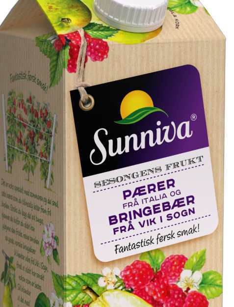 Bilde av Tine Sunniva Premium juice med Pære fra Italia. Bilde av Tine Sunniva Premium juice med Pære fra Italia.