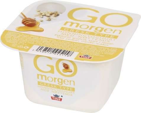 Bilde av Tine Go morgen gresk type honning. Bilde av Tine Go morgen gresk type honning.