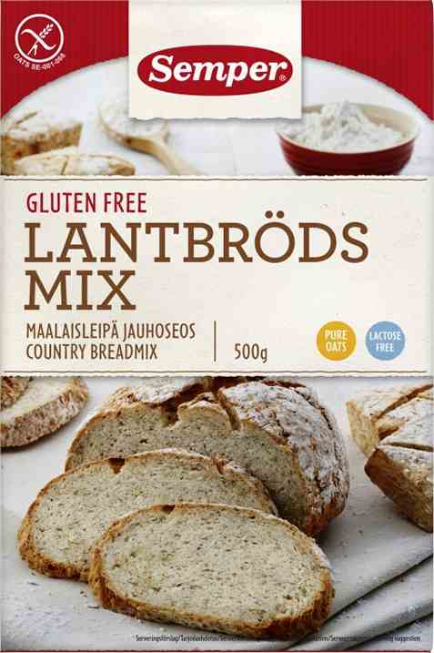 Bilde av Semper Lantbrødsmix. Bilde av Semper Lantbrødsmix.