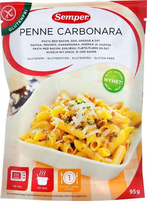 Bilde av Semper Penne Carbonara. Bilde av Semper Penne Carbonara.