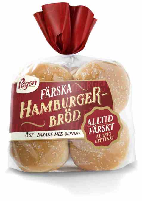 Bilde av Pågen hamburgerbrød.