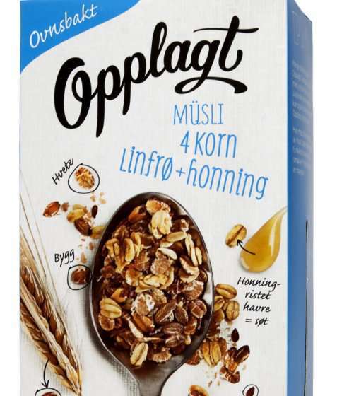 Bilde av Møllerens Opplagt Müsli ovnsbakt. Bilde av Møllerens Opplagt Müsli ovnsbakt.