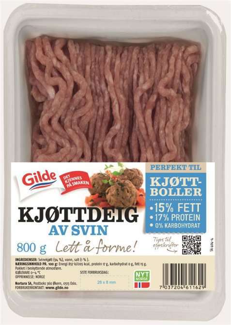 Bilde av Gilde svinedeig. Bilde av Gilde svinedeig.