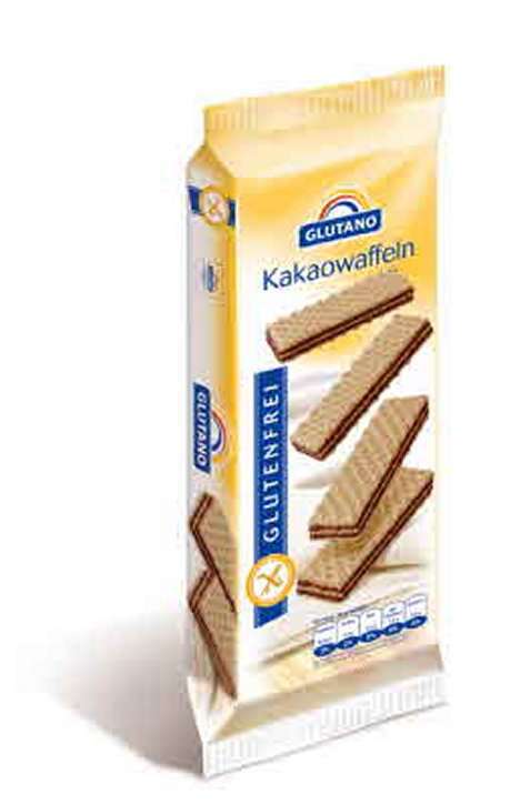 Bilde av Glutano kakaovafler. Bilde av Glutano kakaovafler.