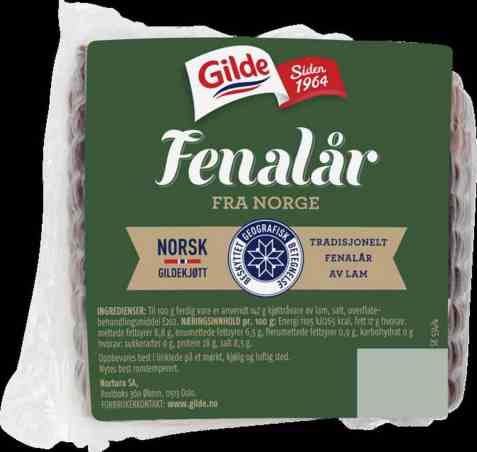 Bilde av Gilde Fenalår i bit. Bilde av Gilde Fenalår i bit.
