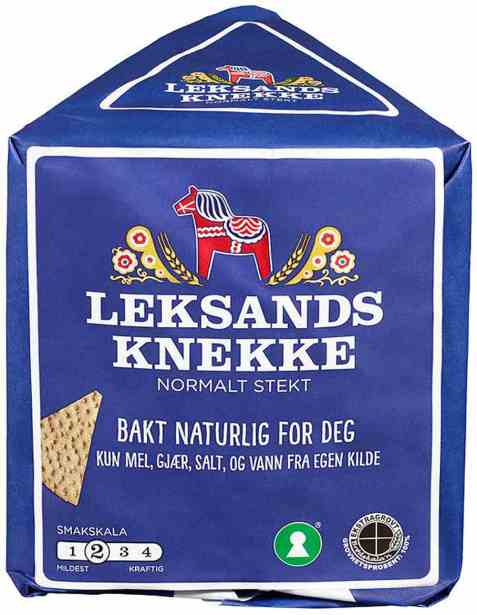 Bilde av Leksands ruteknekke normalt stekt. Bilde av Leksands ruteknekke normalt stekt.