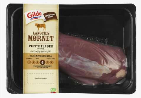 Bilde av Gilde Langtidsmørnet petite tender bogbiff. Bilde av Gilde Langtidsmørnet petite tender bogbiff.