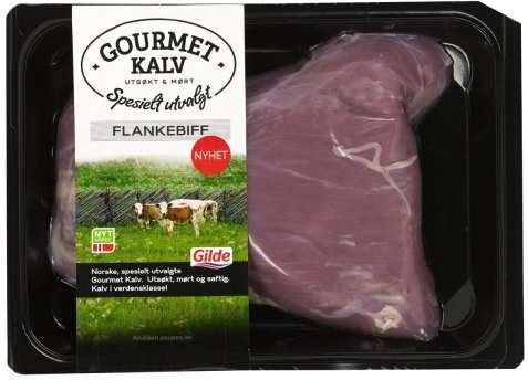 Bilde av Gilde gourmetkalv flankebiff.