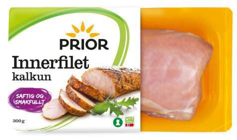 Bilde av Prior kalkunfilet skivet 400gr.