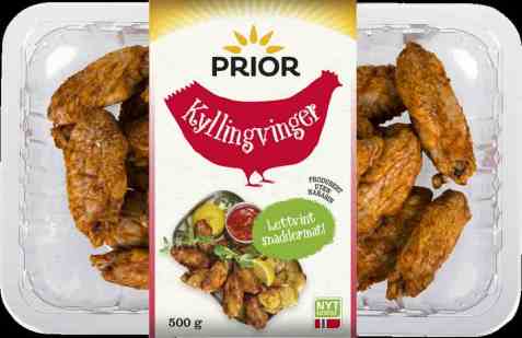 Bilde av Prior Grillede kyllingvinger.