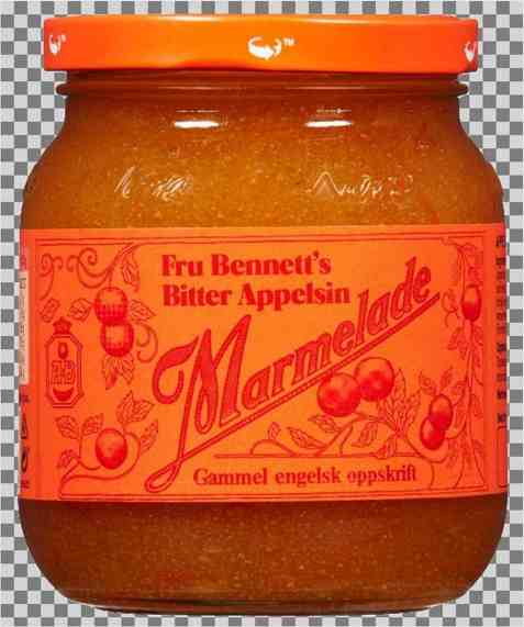 Bilde av Bennetts appelsinmarmelade bitter. Bilde av Bennetts appelsinmarmelade bitter.
