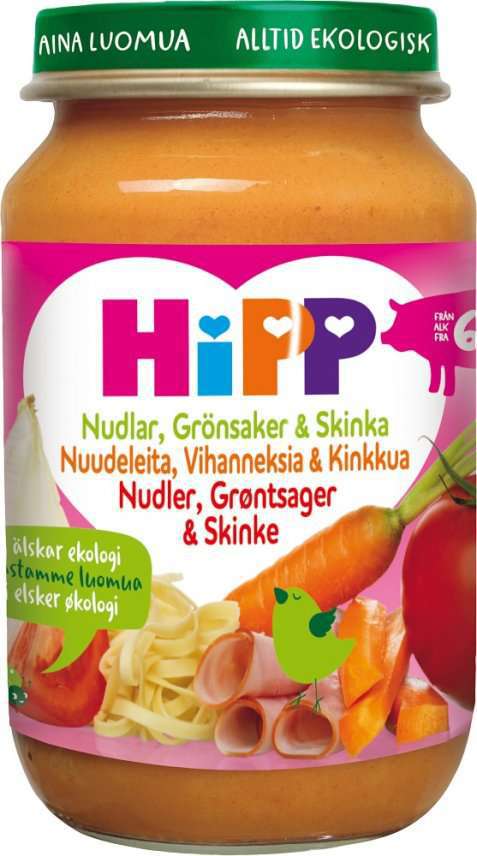 Bilde av Hipp Favorittnudler. Bilde av Hipp Favorittnudler.