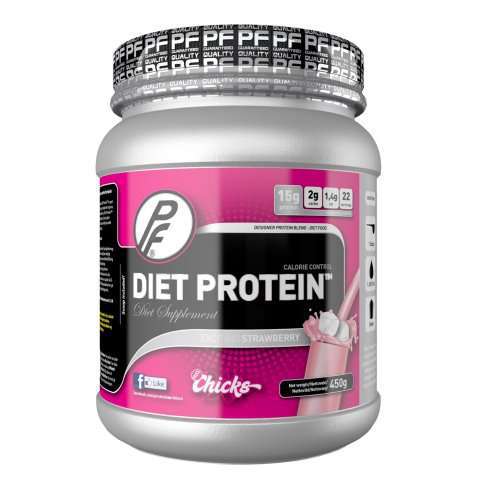 Bilde av Proteinfabrikken Diet Protein 450g Strawberry Surprise. Bilde av Proteinfabrikken Diet Protein 450g Strawberry Surprise.