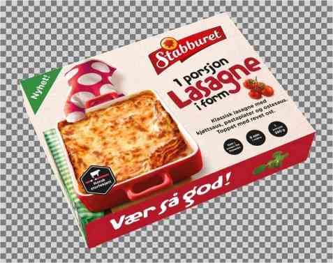 Bilde av Stabburet lasagne.