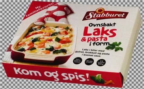 Bilde av Stabburet laks og pasta.