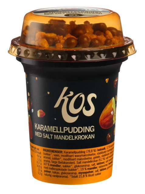 Bilde av Fjordland KOS Karamellpudding med crisp. Bilde av Fjordland KOS Karamellpudding med crisp.