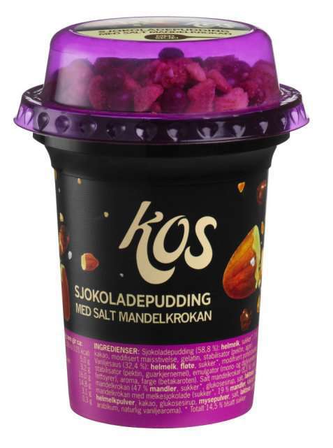 Bilde av Fjordland Kos sjokoladepudding med crisp. Bilde av Fjordland Kos sjokoladepudding med crisp.