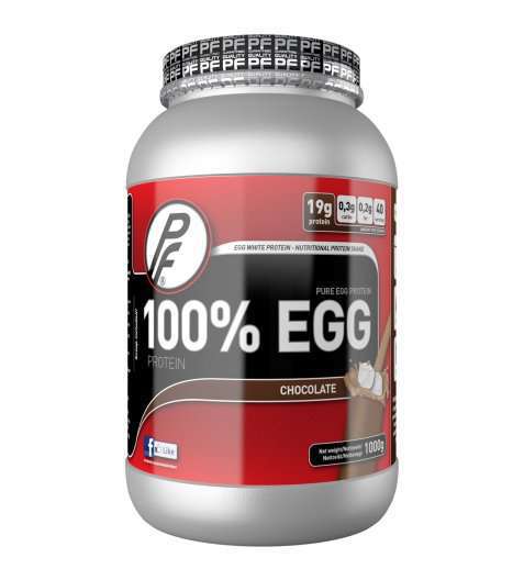 Bilde av Proteinfabrikken 100 prosent Egg Protein 1000g Sjokolade.
