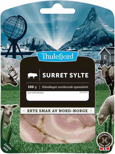 Bilde av Thulefjord surret sylte skivet. Bilde av Thulefjord surret sylte skivet.