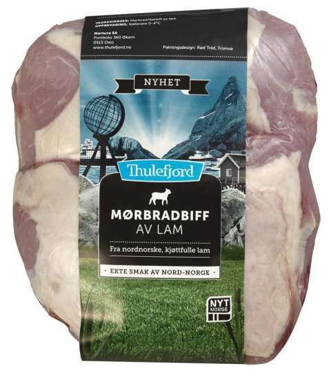 Bilde av Thulefjord Mørbradbiff av Lam. Bilde av Thulefjord Mørbradbiff av Lam.