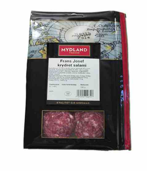 Bilde av Mydland Frans Josef 100g Skåret. Bilde av Mydland Frans Josef 100g Skåret.